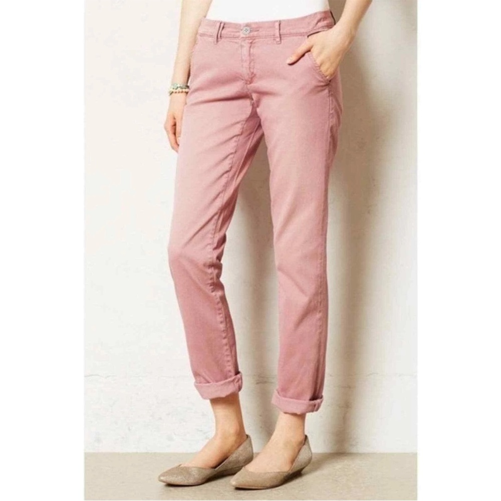 Pilcro Anthro Pink Hyphen Chino Pants